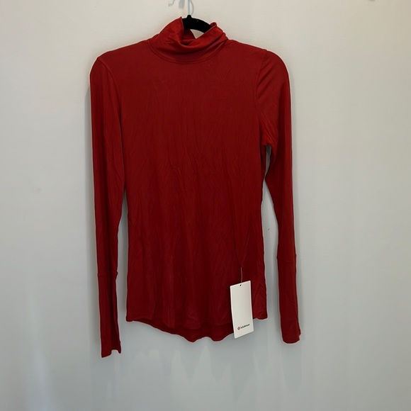 Sz M Lululemon Full Day Ahead turtle neck - Picture 1 of 3